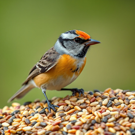 Add-to-basket screen with seed varieties