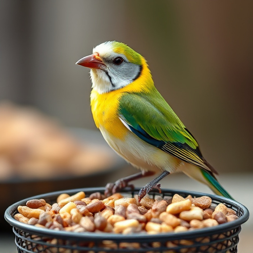 Assorted bird food mix without wheat