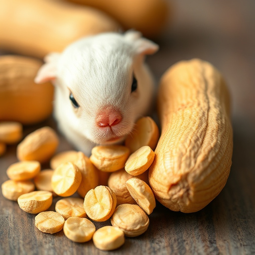 Bag of peanuts for wild birds