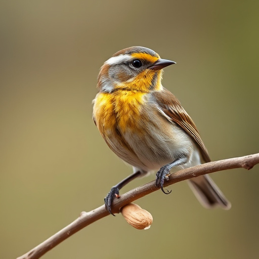 Bag of premium peanuts for wild birds