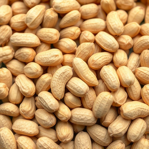 Bag of premium peanuts for wild birds
