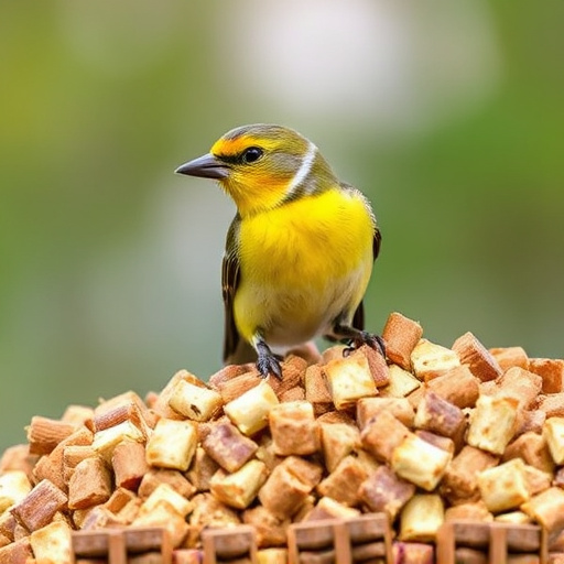 Bag of premium suet pellets for birds