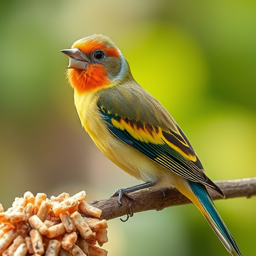 Bag of premium suet pellets for birds