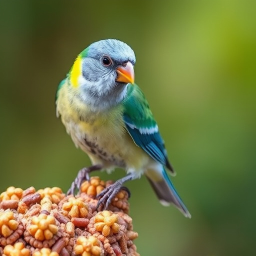 Bag of premium suet pellets for birds