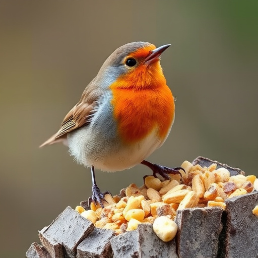 Bag of premium suet pellets for birds