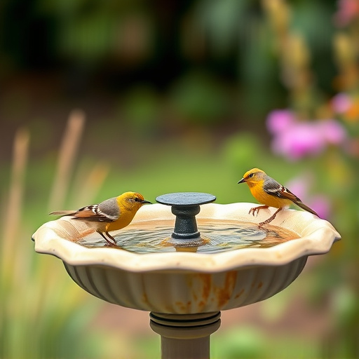 Attract Garden Birds with the Right Bird Bath Setup