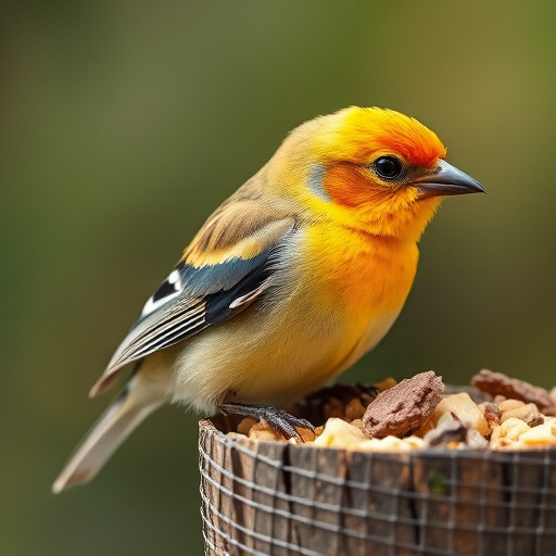 Bird feeders filled from subscription delivery