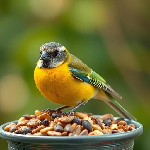 Bird feeders filled from subscription delivery