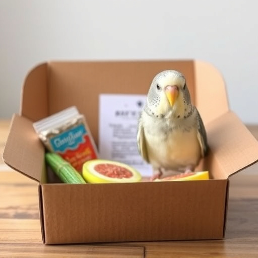 Bird feeders filled from subscription delivery