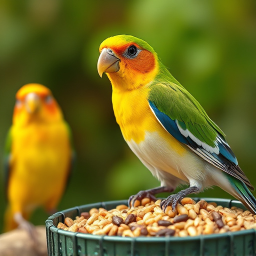 Bird feeders filled from subscription delivery