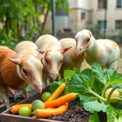 Bird food delivery boxes on doorstep