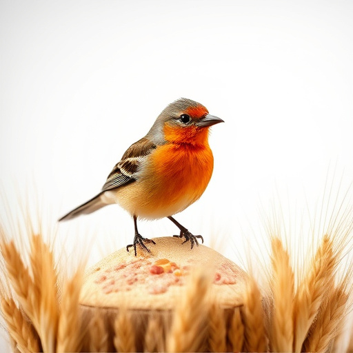 Bird food mix for sensitive birds