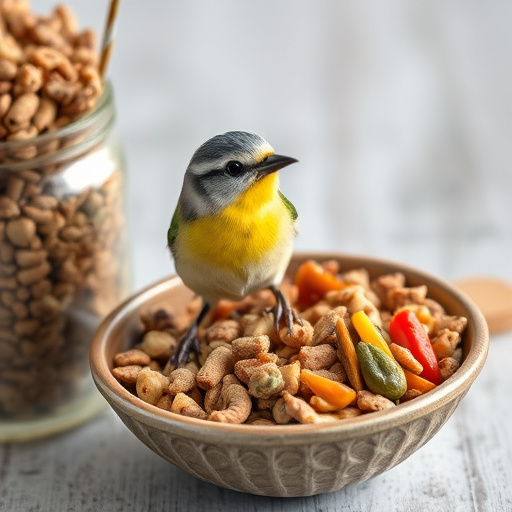 Birds perched around tidy seed-filled feeder