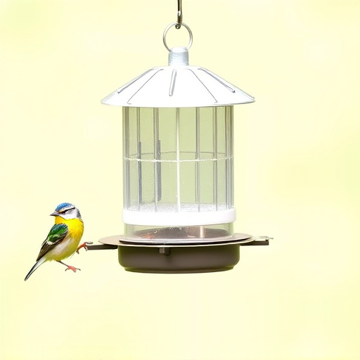 Protected Bird Feeder: Rainproof Ground Feeding Solution