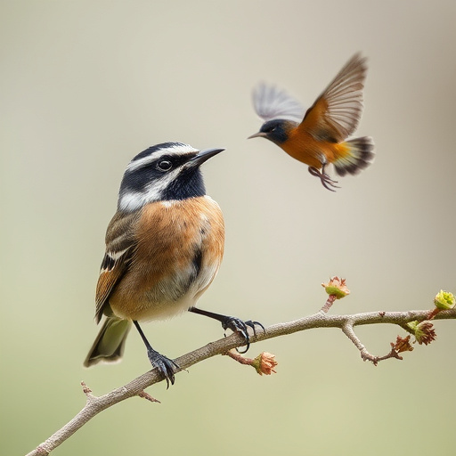 Blue tit eating suet from hanging cage