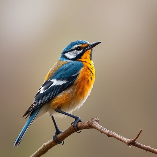Blue tit feeding on hanging feeder
