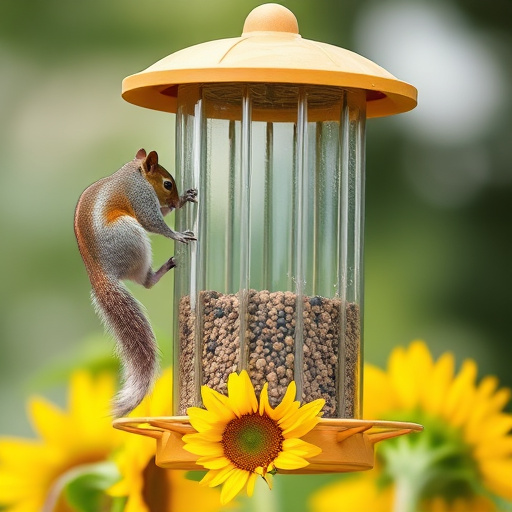 Budget-friendly squirrel-proof garden feeder