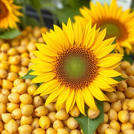 Bulk bag of sunflower hearts for feeding