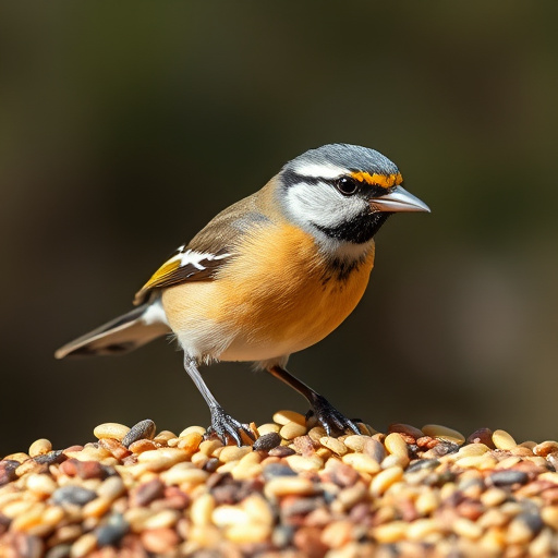 Bulk bird seed ready for feeders