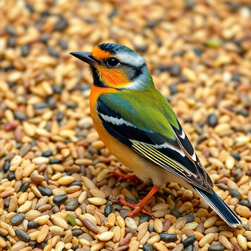 Bulk bird seed ready for feeders