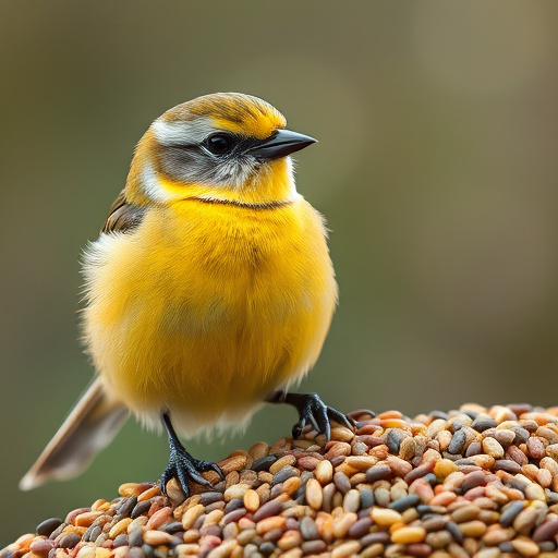 Bulk bird seed ready for feeders