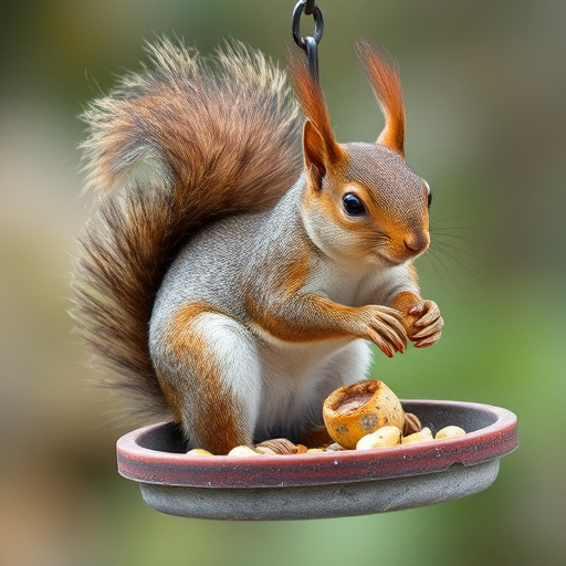 Cheap feeder for safe bird feeding