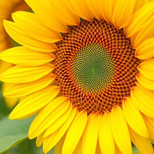 Clean sunflower hearts in metal mesh feeder
