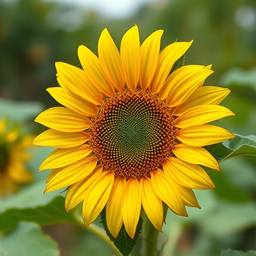 Clean sunflower hearts in metal mesh feeder
