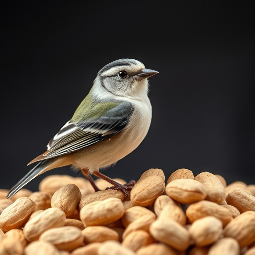 Clear bag of bird peanuts bulk buy