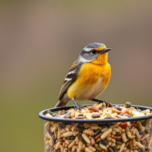 Clear bag of bird peanuts bulk buy