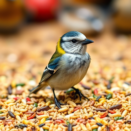 Click-and-collect bird food website banner