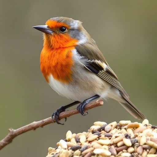 Click-and-collect bird food website banner