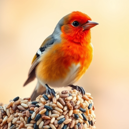 Click-and-collect bird food website banner