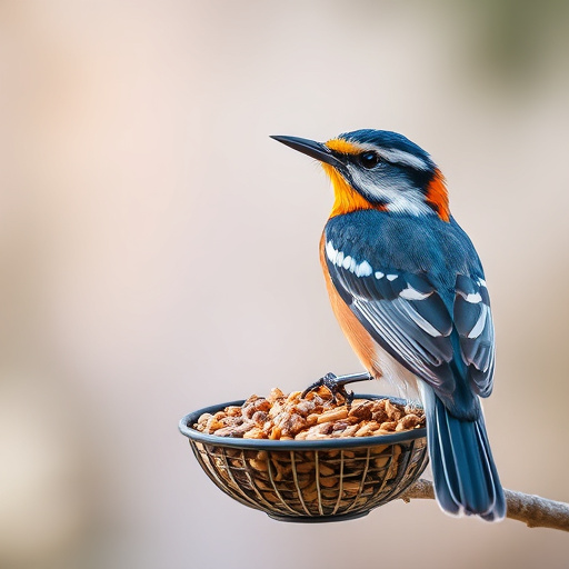 Click-and-collect bird food website banner