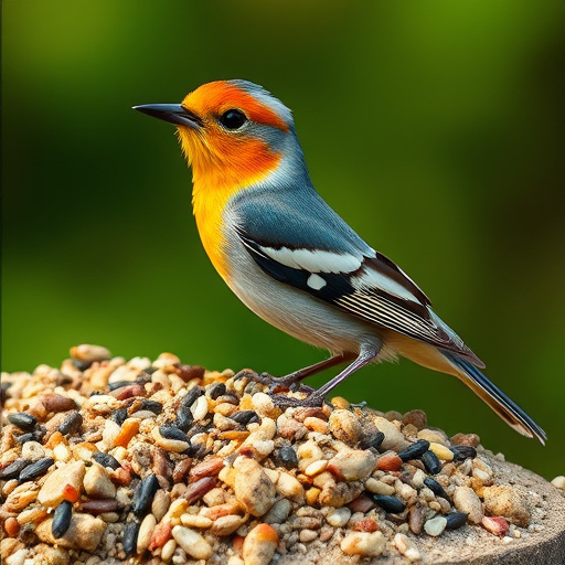 Click-and-collect bird food website banner