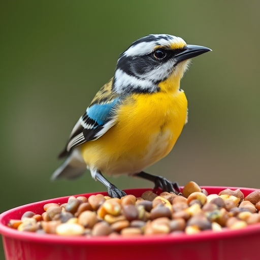 Close-up of affordable bird food bags