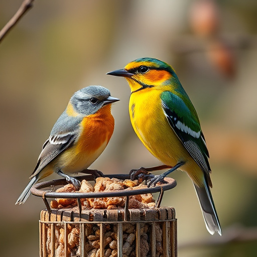 Close-up of affordable bird food bags