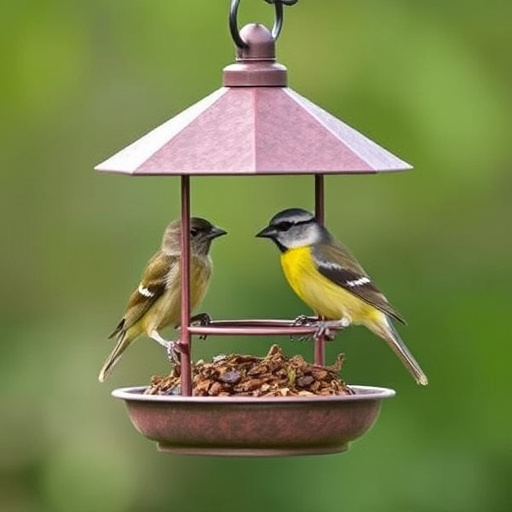 Close-up of mixed bird seed blend