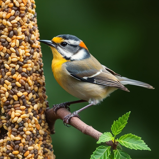 Close-up of mixed bird seed blend