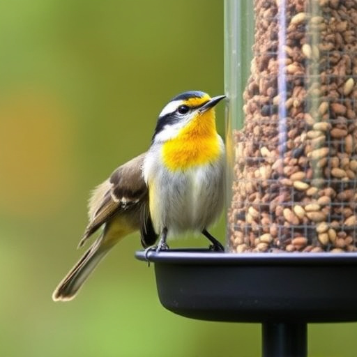 Close-up of mixed bird seed blend