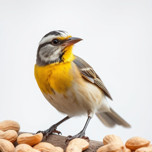 Close-up of peanuts for garden birds