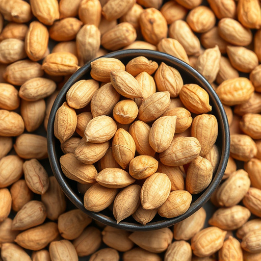 Close-up of peanuts for garden birds