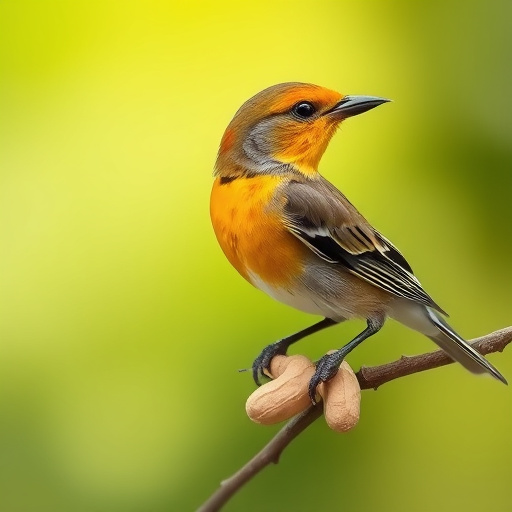 Close-up of peanuts for garden birds