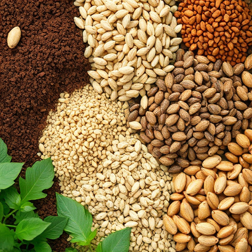 Close-up of seeds for garden birds