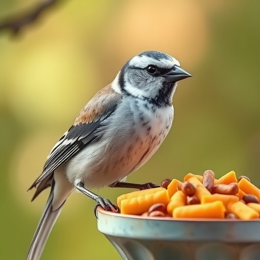 Close-up of shelled peanuts for wildlife