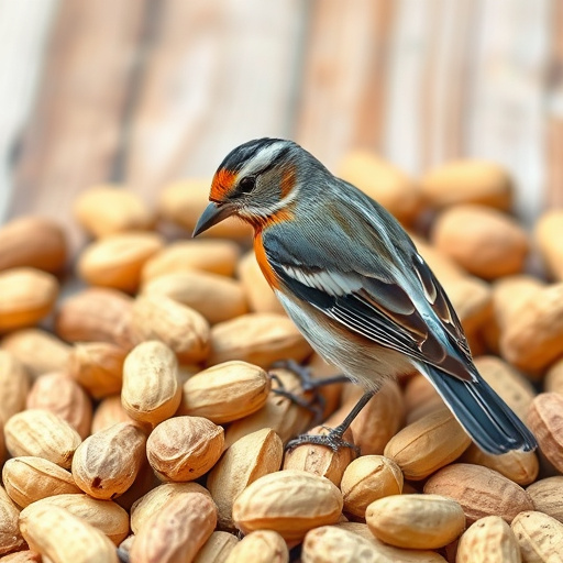 Close-up of shelled peanuts in bowl