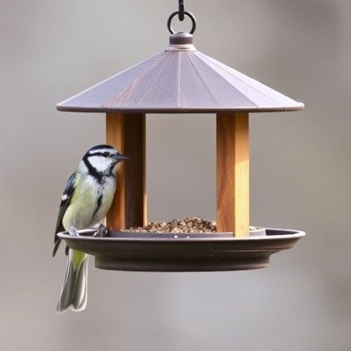 Close-up of wheat-free bird seed mix