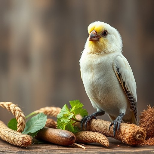 Colourful wheat-free bird food mix