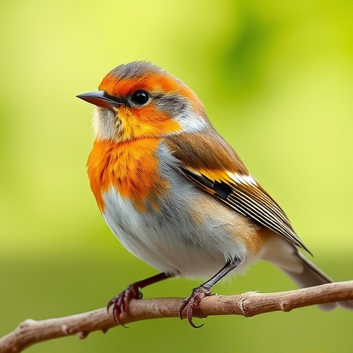 Compact bird feeding station with small birds