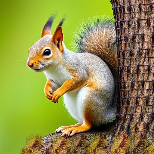 Compact squirrel-resistant bird feeder design